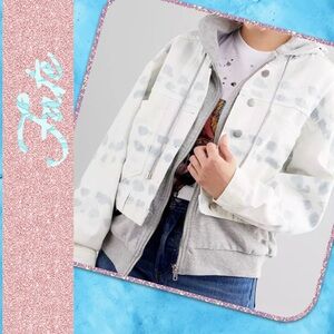 🧥”FATE” Denim Layered Jacket🧥   M